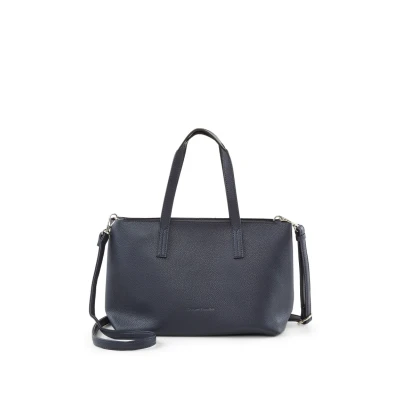 Abbildung von TOM TAILOR Marla Damen Shopper Umhängetasche Reißverschluss Mittelgroß Blau,34x12x21