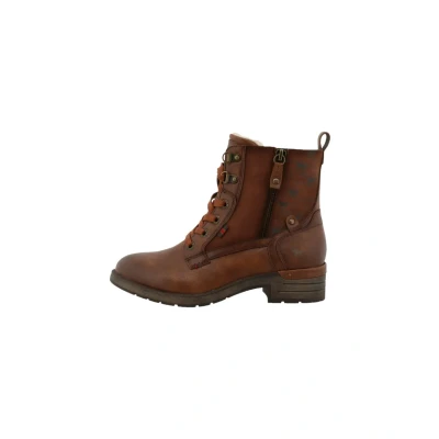 Abbildung von Mustang Plateaustiefelette, Damen, Größe: 37, Brown Schuhe