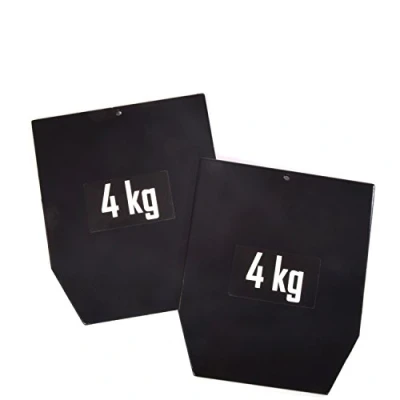 Abbildung von Sveltus Plaque Acier 1799 1 Gewichte für Gewichtsweste, Schwarz, one Size