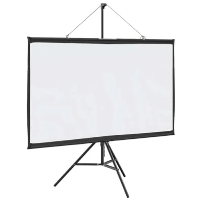 Abbildung von vidaXL Beamer Leinwand mit Stativ 50 Zoll 16:9, Projektionswand, Leinwand, Heimkino Rolloleinwand