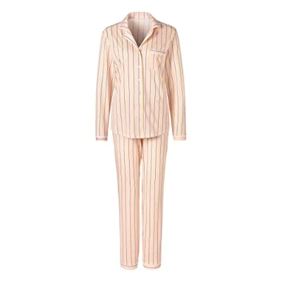 Abbildung von s.Oliver SET Pyjama, Damen, Größe: 44/46, Hellrosa allover