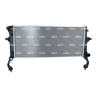 Abbildung von NRF 550128 Kühler, Motorkühlung Aluminium 650 300 24 Kühlrippen gelötet