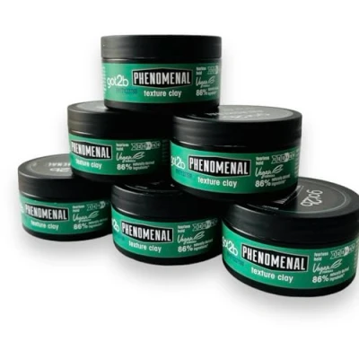 Abbildung von Schwarzkopf got2b Phenomenal Texturizing Hair Clay Volumizing Strong Hold Matt Finish No Klebrigkeit 100ml 6er Pack