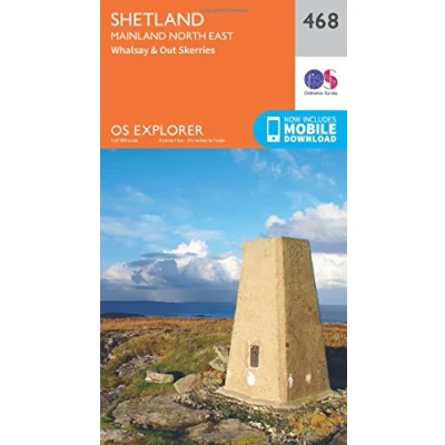 Abbildung von Shetland Mainland North East (OS Explorer Map, Band 468)