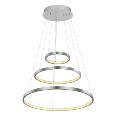 Abbildung von Lighting RALPH Hängeleuchte Metall Nickel matt, LED