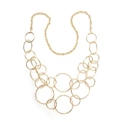 Abbildung von COLLEZIONE ALESSANDRO Lange Kette &quot;Eliza&quot;, mit großen Ringen