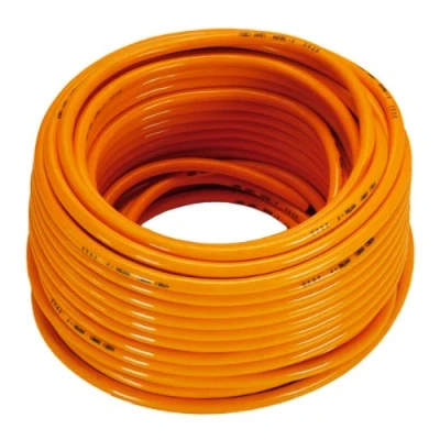 Abbildung von as Schwabe Baustellenkabel, 50 m extrem robustes Kabel H07BQ F 3G2,5, Baustellenleitung, Verlängerungskabel beide Seiten glatt abgeschnitten, IP44, Orange, 59441
