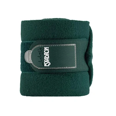 Abbildung von Eskadron Fleecebandagen Uni Racinggreen Warmblut