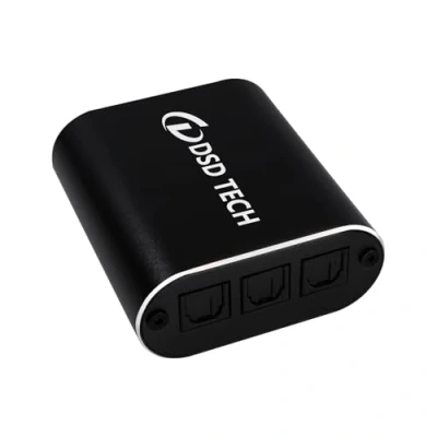 Abbildung von DSD TECH SH AC01B Optischer Audio Switcher unterstützt 3 SPDIF IN 1 Out