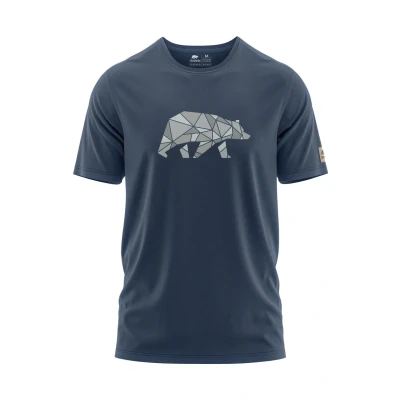 Abbildung von Forsberg Espenson Tshirt print, Herren, Größe: 4XL, Dunkelblau grau
