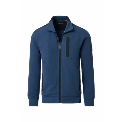 Abbildung von Casamoda Sweatjacke, Herren, Größe: 3XL, Mittleres dunkelblau
