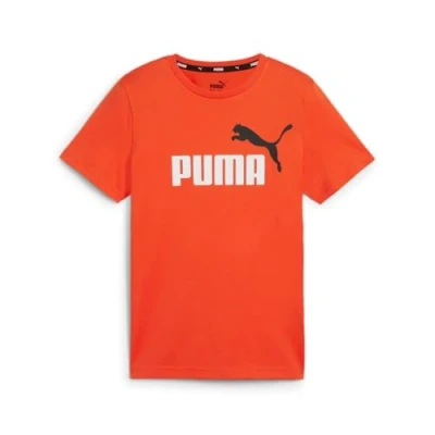 Abbildung von Puma LOGO TEE Unisex Tshirt print für Kinder, Größe: 116, Redmazing