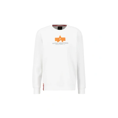 Abbildung von Alpha Industries Sweatshirt, Herren, Größe: Large, White