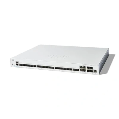 Abbildung von Cisco Catalyst 1300 24XS Managed Switch, 20 Ports 10G SFP+, 4 x 10GE SFP+ Kombi, eingeschränkter Lebenszeitschutz (C1300 24XS)