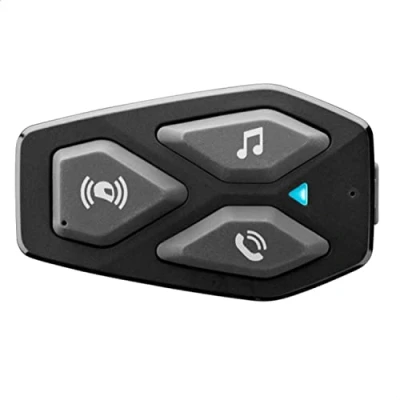 Abbildung von INTERPHONE UCOM3 Einzelpack Bluetooth 5.1 Motorrad Helm Gegensprechanlage, 40 mm HD Kopfhörer, Motorradnutzung, Entfernung 500 m, Akkulaufzeit 10 Stunden, Musik, GPS, wasserdicht IP67