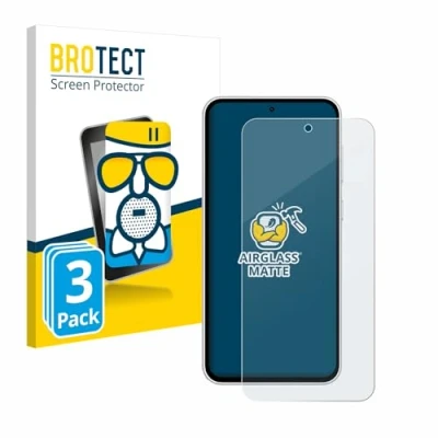 Abbildung von BROTECT Entspiegelungs Schutzglas für Samsung Galaxy S23 FE (3 Stück) Schutz Folie Panzerfolie Glas Matt [Extrem Kratzfest 9H, Anti Reflex]