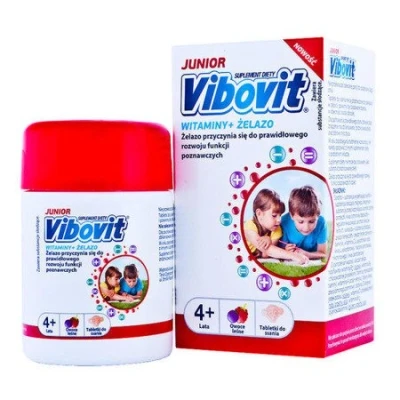 Abbildung von Vibovit Junior 4+ Jahre alte Lutschtabletten 30 Tabs