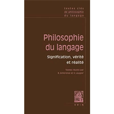 Abbildung von Textes Cles de Philosophie Du Langage: Vol.I: Signification, Verite Et Realite