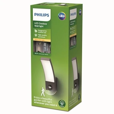 Abbildung von Splay IR Wand Anthrazit 12W 27K HV Beleuchtung Philips