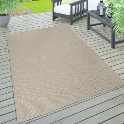 Abbildung von Paco Home Teppich &quot;Timber 125&quot;, rechteckig, Flachgewebe, Sisal Optik, auch als Läufer, In und Outdoor geeignet