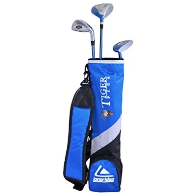 Abbildung von Longridge Junior Tiger Set 4 7 Years 3Clubs Black/Blue Right Hand