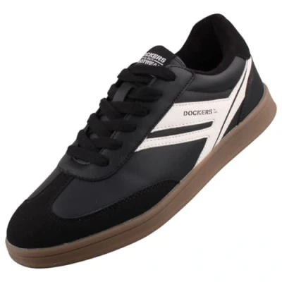 Abbildung von Dockers by Gerli Sneaker, Freizeitschuh, Schnürschuh im Retro Look