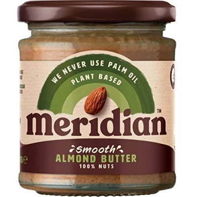 Abbildung von Meridian Natural Almond Butter Smooth With Salt 100% 170g (Pack of 3)