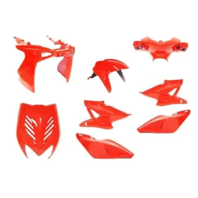 Abbildung von Verkleidungsset 8 teilig Verkleidung Komplett Rot für Yamaha Aerox MBK Nitro 50
