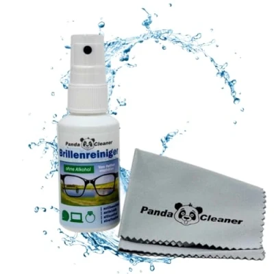 Abbildung von PandaCleaner Brillenreiniger Bio Konzentrat Anti Beschlag Formel Glasreiniger (50ml)