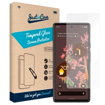 Abbildung von Just in Case Gehärtetes Glas Clear Displayschutzfolie Google Pixel 6a