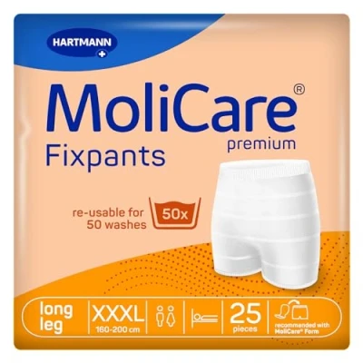 Abbildung von PAUL Hartmann AG Inkontinenzslip MoliCare Premium Fixpants long XXXL 25 Stück, Packung