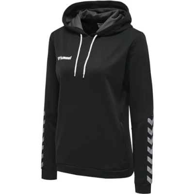 Abbildung von Hummel Hmlauthentic Kapuzenpullover, Damen, Größe: XL, Black/white