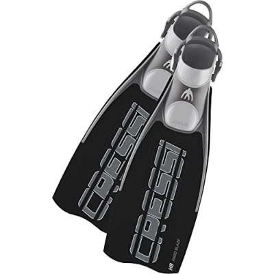 Abbildung von Cressi Flossen Ara HB Fins, Schwarz, M/L 41/43