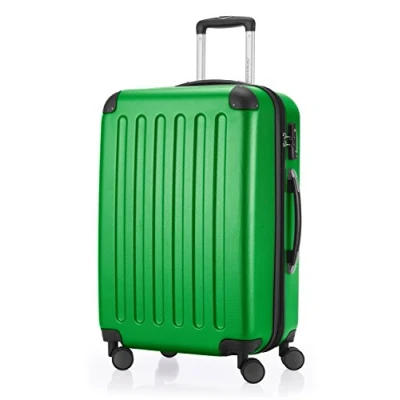 Abbildung von HAUPTSTADTKOFFER SPREE Hartschalen Koffer Trolley Rollkoffer Reisekoffer, 4 Doppel Rollen, 65 cm, 74 L, Grün