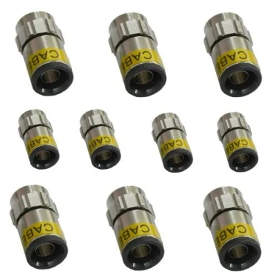 Abbildung von AC Sat Corner 10x F Stecker 6.8mm bis 7.0mm Cabelcon 6 TD 4.9 Self Install Nitin