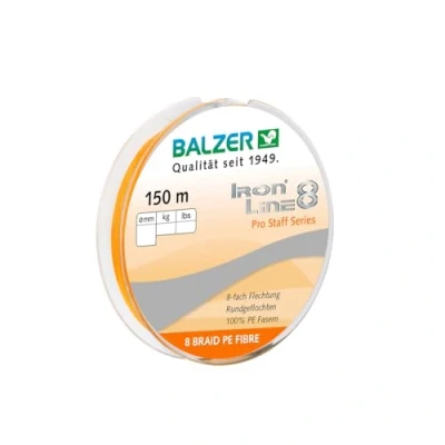 Abbildung von Balzer Iron Line 8 150 m Spule 0,10 mm/ 8,1kg orange