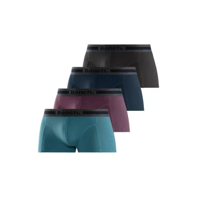 Abbildung von Bench. Boxershorts, (Packung, 4 St.), in Hipster Form mit Overlock Nähten vorn