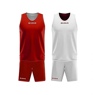 Abbildung von Givova, kit double, rot/weib, 3XS