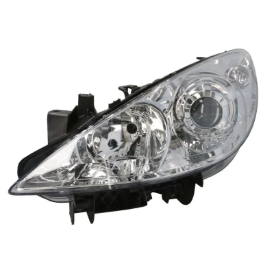 Abbildung von ALKAR 2751307 Scheinwerfer links W5W, PY21W, H7/H1, H7, H1 mit Elektromotor PEUGEOT: 307 CC, SW, Schrägheck