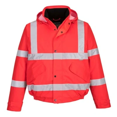 Abbildung von Portwest Warnschutz Pilotjacke, Größe: M, Farbe: Rot, S463RERM