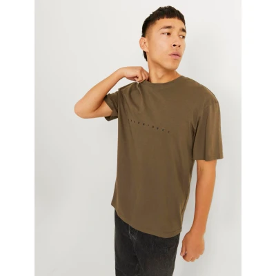 Abbildung von Jack &amp; Jones Jjestar TEE Tshirt print, Herren, Größe: Small, Canteen