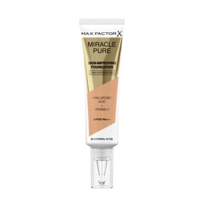 Abbildung von MAX Factor Miracle PURE Foundation Foundation, Damen, Größe: 30 ml, Natural rose