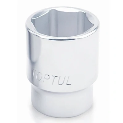 Abbildung von Sechskantnuss TOPTUL 1/2 zoll 25 mm 6 kant lang