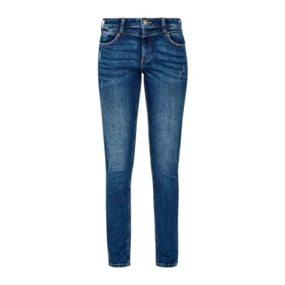 Abbildung von QS by s.Oliver Jeans Slim Fit, Damen, Größe: 40x32, Blau