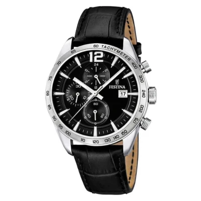 Abbildung von Festina Chronograph, Herren, Größe: One Size, Grijs