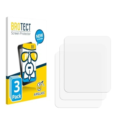 Abbildung von BROTECT Schutzglas für Anio 5 (3 Stück) Schutzfolie Panzer Folie Glas [Extrem Kratzfest 9H, Anti Fingerprint, Ultra Transparent]