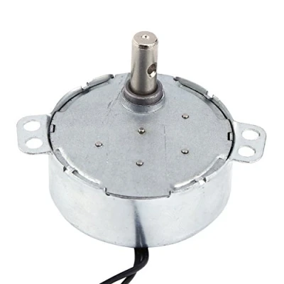 Abbildung von Synchronmotor 50 / 60Hz Frequenz AC 220 240V drehbar Getriebemotor CW/CCW 4W Mikrowelle(2.5 3RPM)