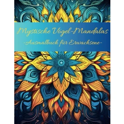 Abbildung von Mystische Vögel Mandalas: Malbuch für Erwachsene, Muster im Mandala Stil (Mandalas Erwachsene)