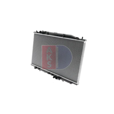 Abbildung von AKS DASIS 100065N Kühler, Motorkühlung Aluminium 395 715 26 Kühlrippen gelötet HONDA: Accord 7 Limousine, Tourer