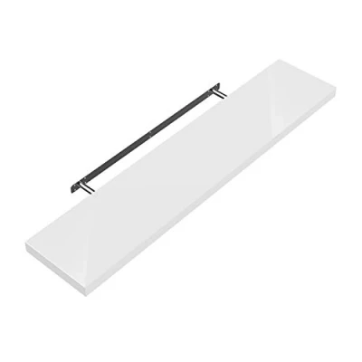 Abbildung von Casaria Wandboard, mit Halterung 50 110cm Schwebend 15kg Tragkraft Küche Wohnzimmer Büro